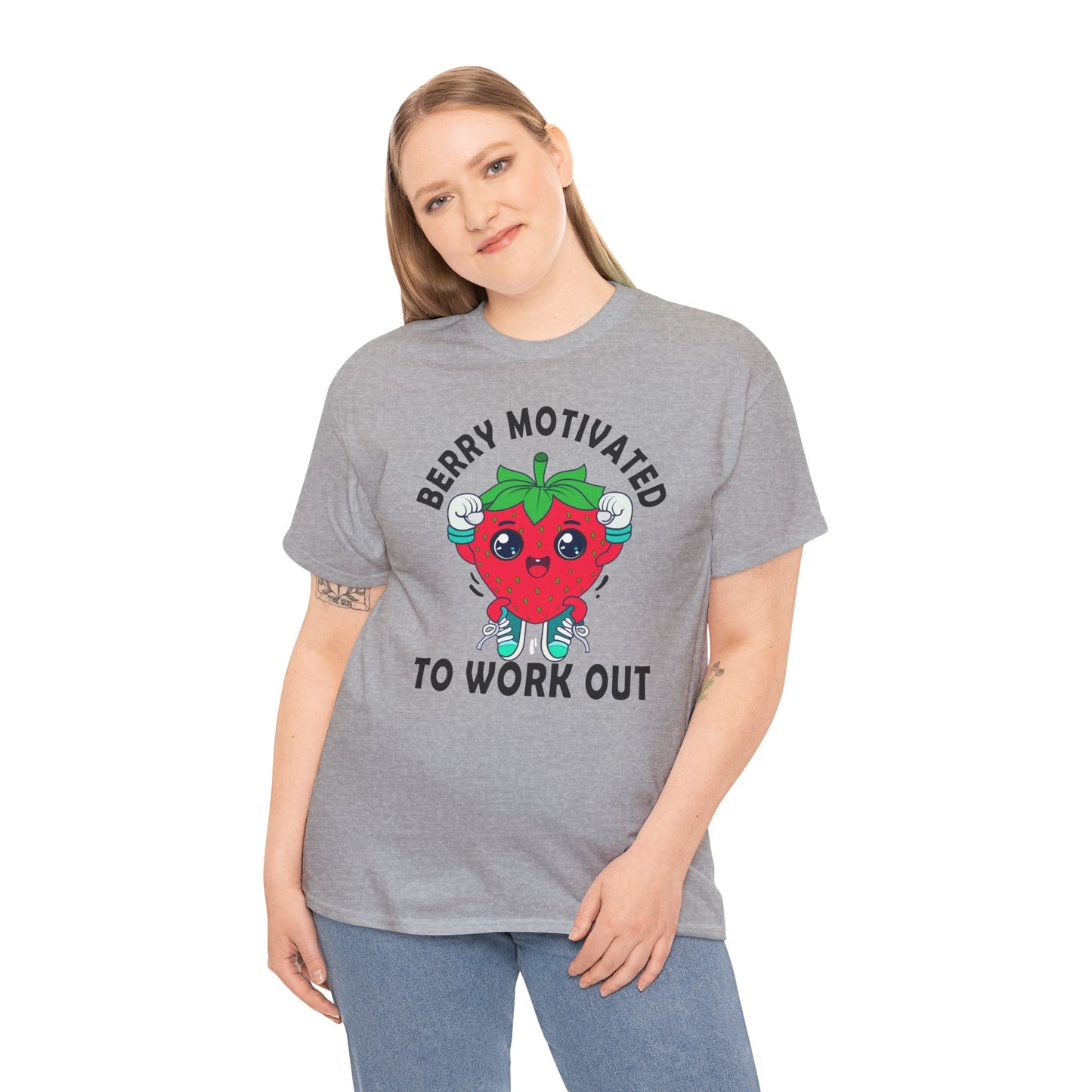 Berry Motivated To Work Out T-Shirt