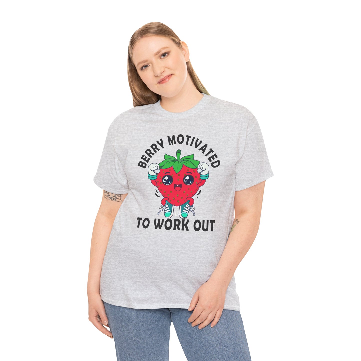 Berry Motivated To Work Out T-Shirt