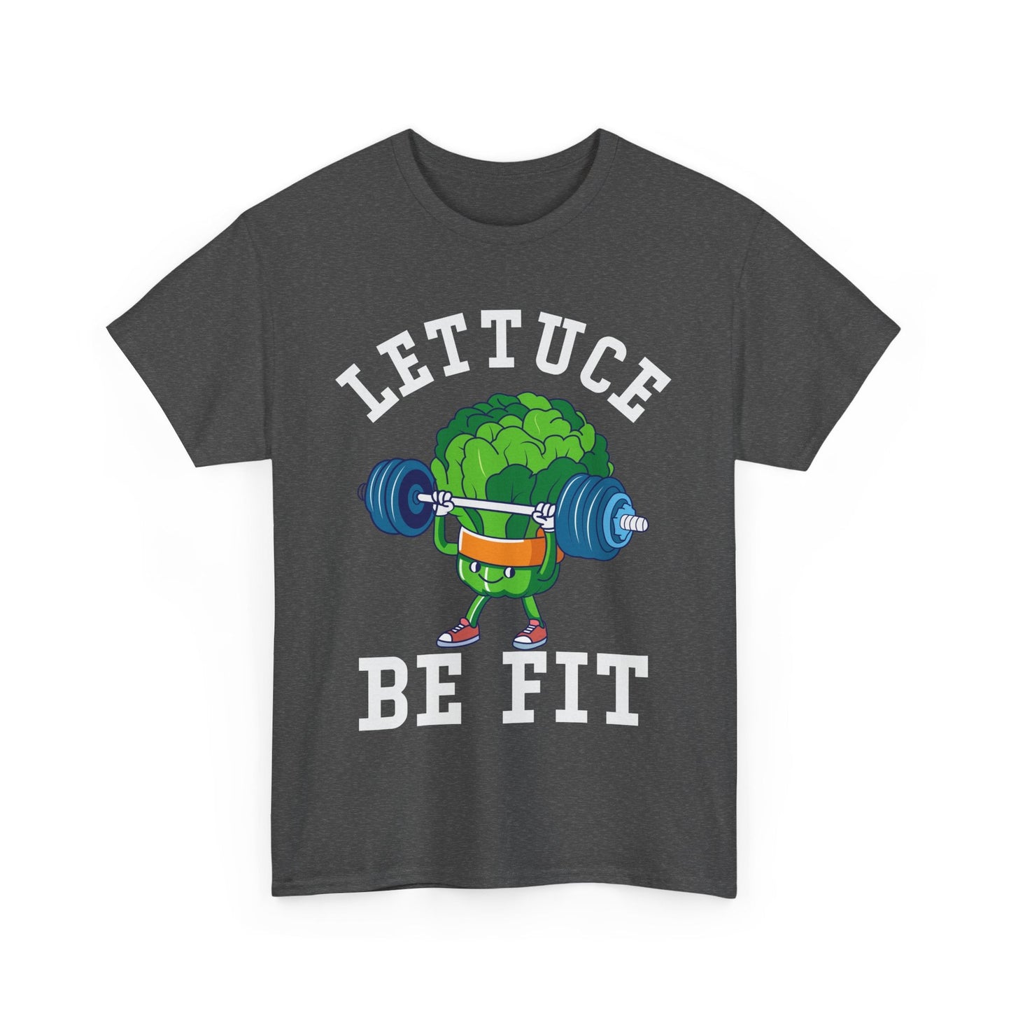 Lettuce Be Fit T-Shirt | Comfortable, Cotton, Fitness Enthusiast Printify
