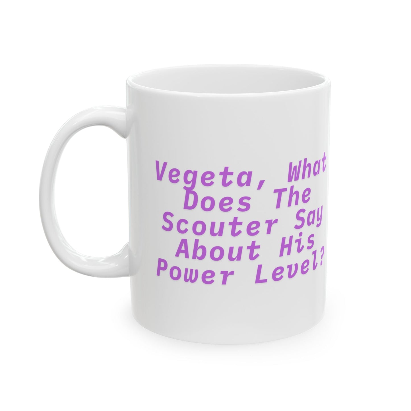 "It's over 9000!" Coffee Mug | Ceramic | DBZ Quote | For DBZ Lovers Printify