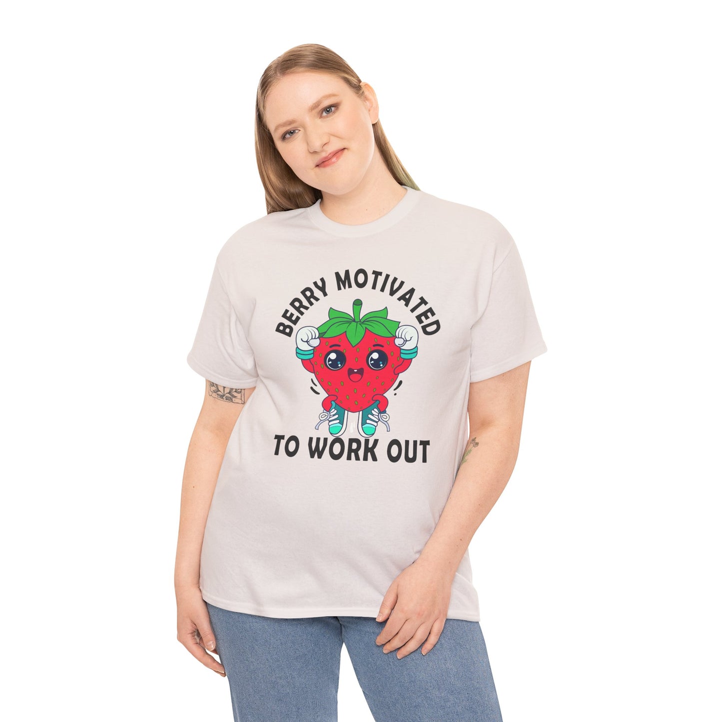 Berry Motivated To Work Out T-Shirt