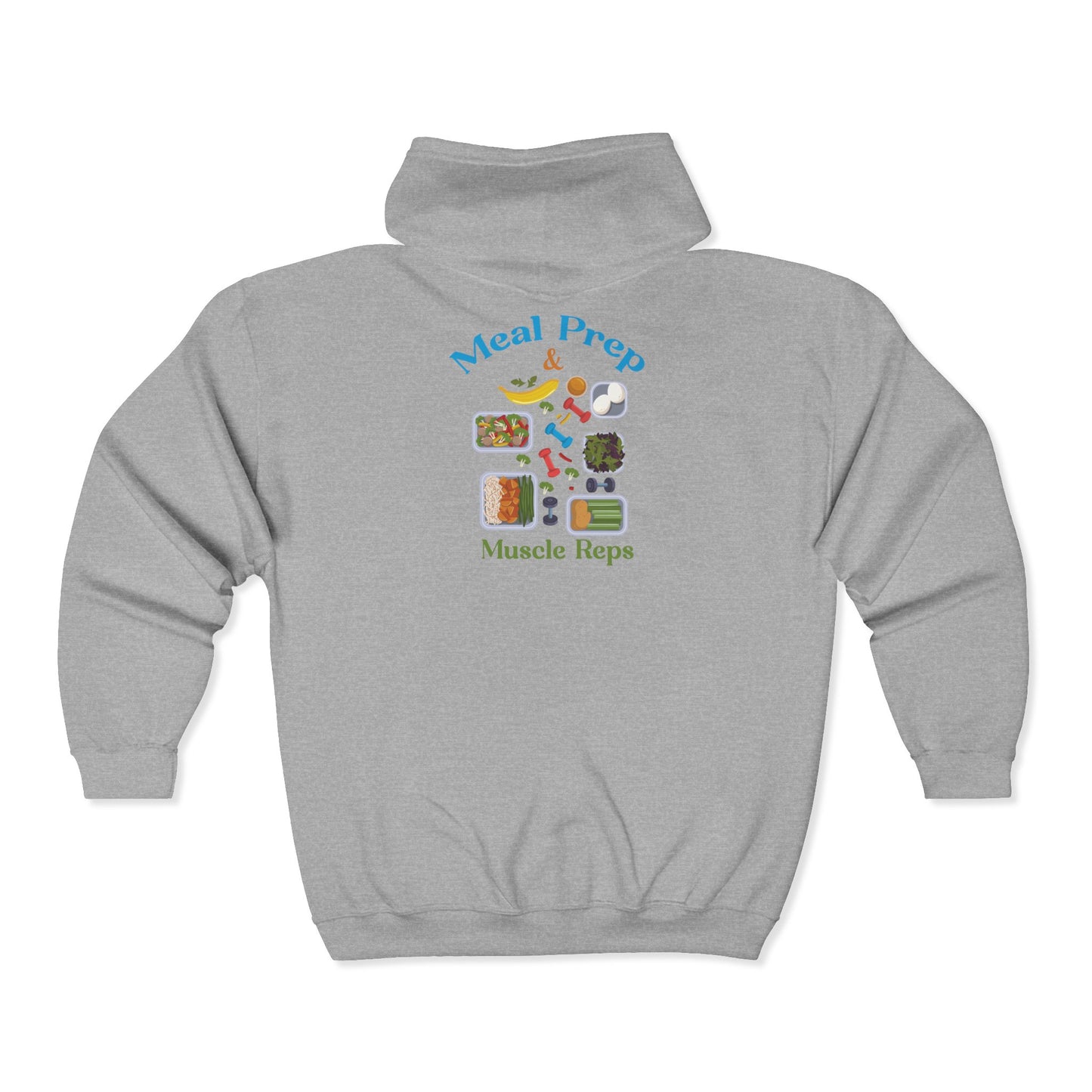MEAL PREP & MUSCLE REPS Hoodie