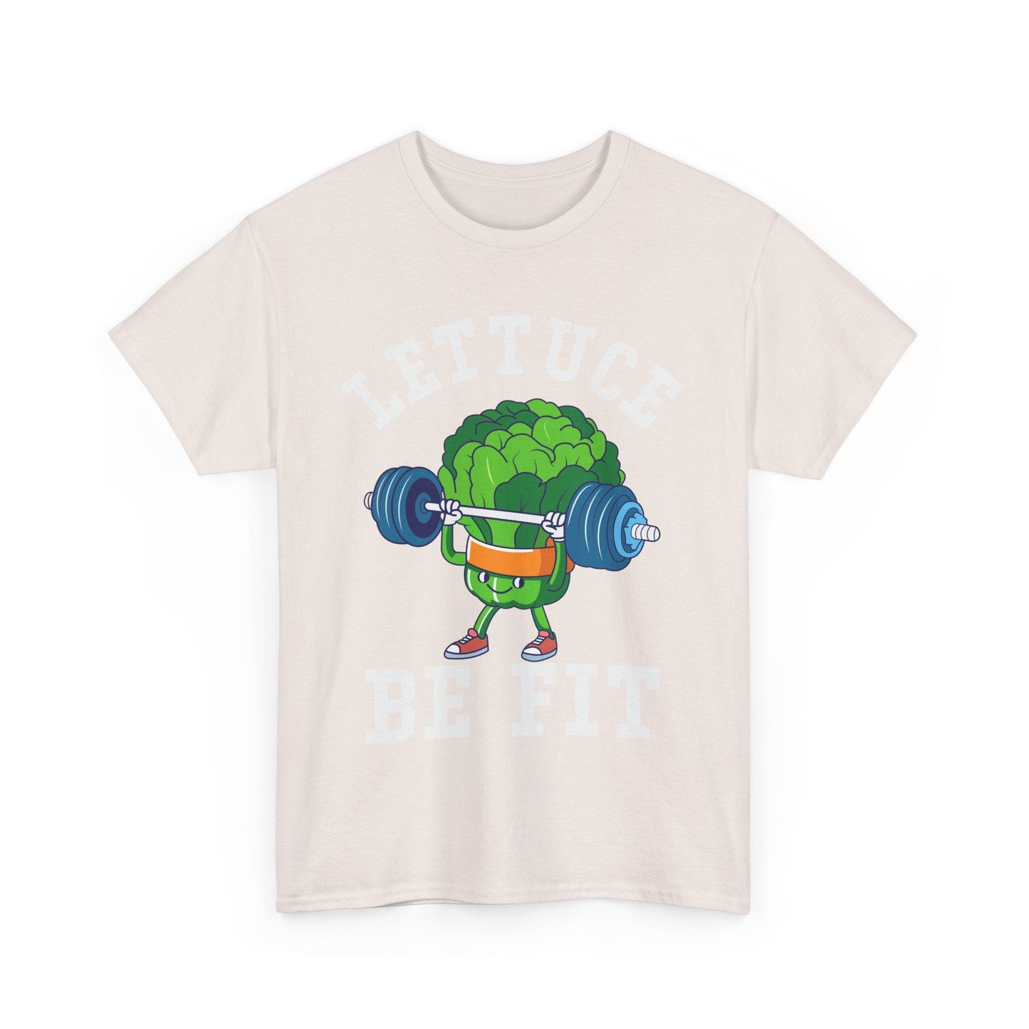 Lettuce Be Fit T-Shirt | Comfortable, Cotton, Fitness Enthusiast Printify