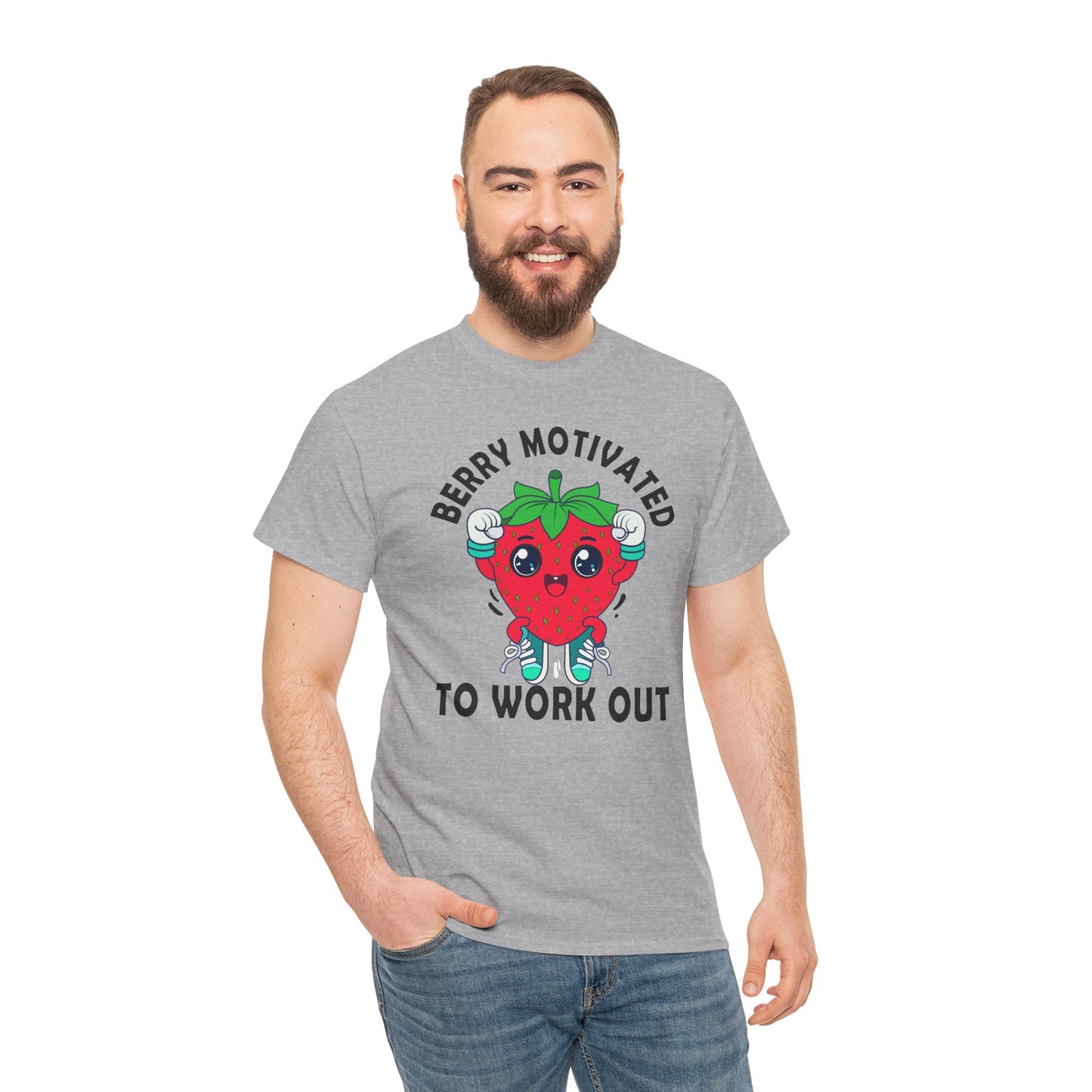 Berry Motivated To Work Out T-Shirt