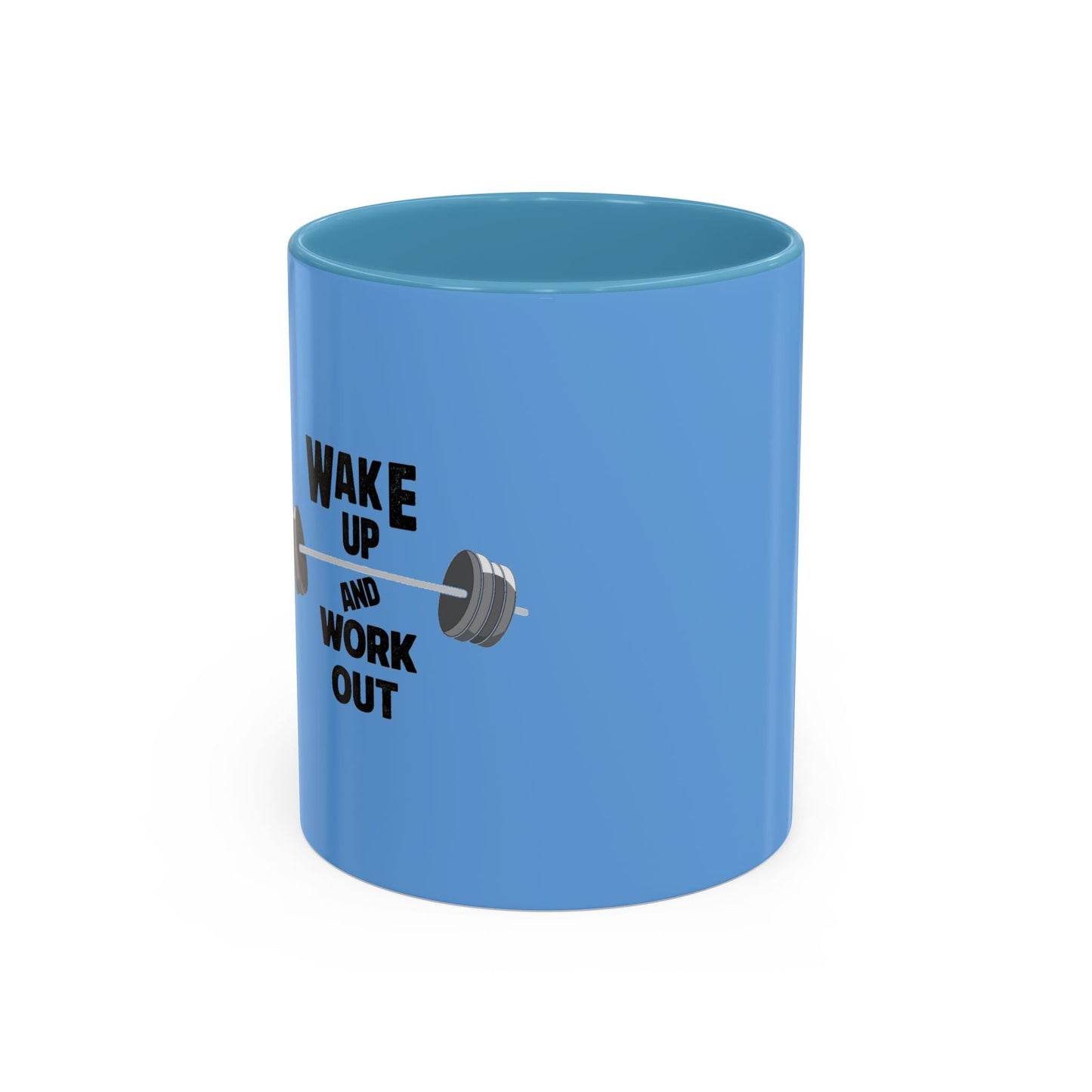 Wake Up and Work Out - Coffee Mug, Workout Enthusiasts Printify