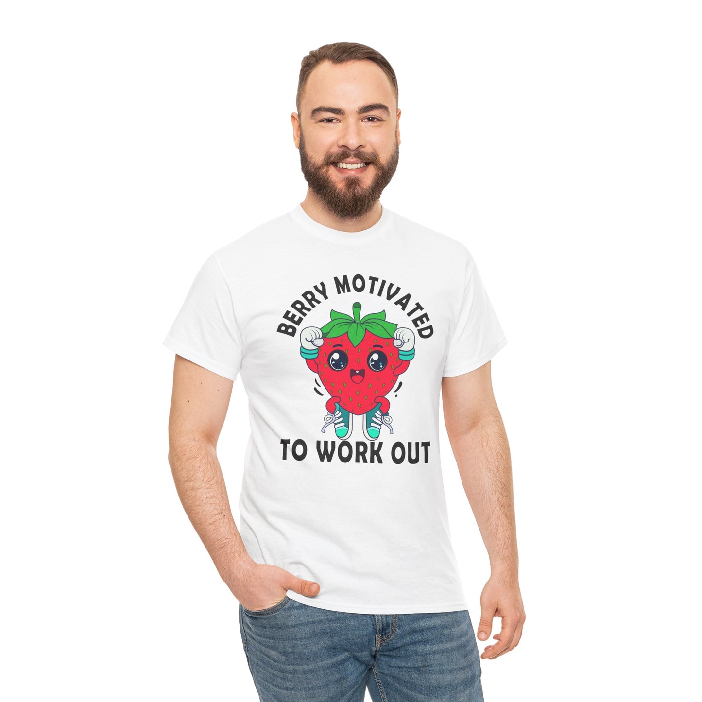 Berry Motivated To Work Out T-Shirt