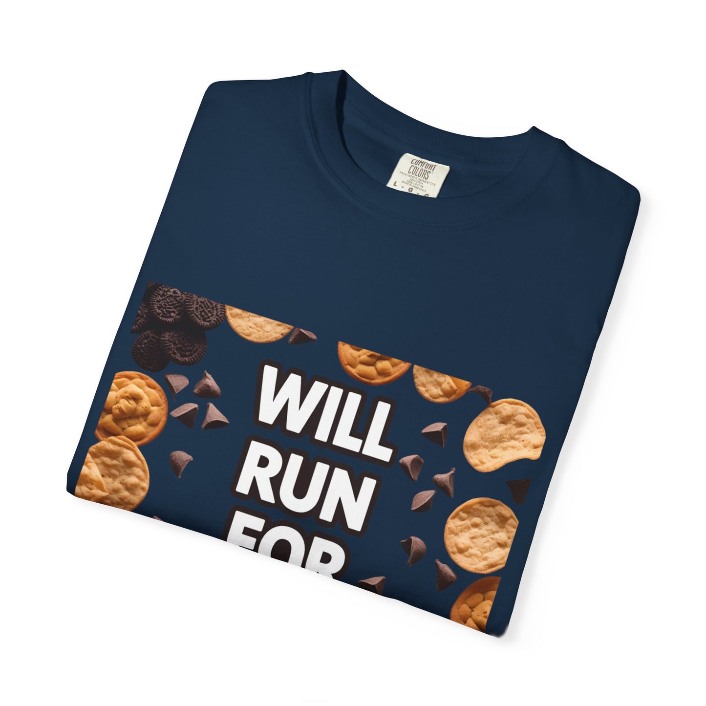 Playful Snack Lover T-Shirt, Will Run For Snacks Tee, Funny Foodie Gift, Quirky Casual Wear, Comfortable Unisex Apparel