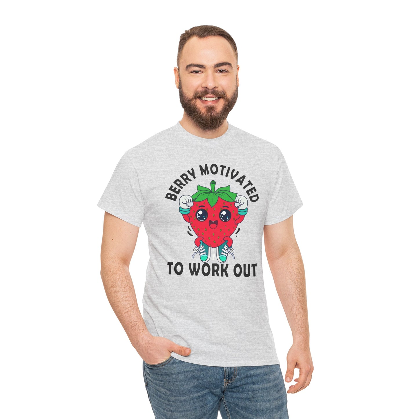 Berry Motivated To Work Out T-Shirt