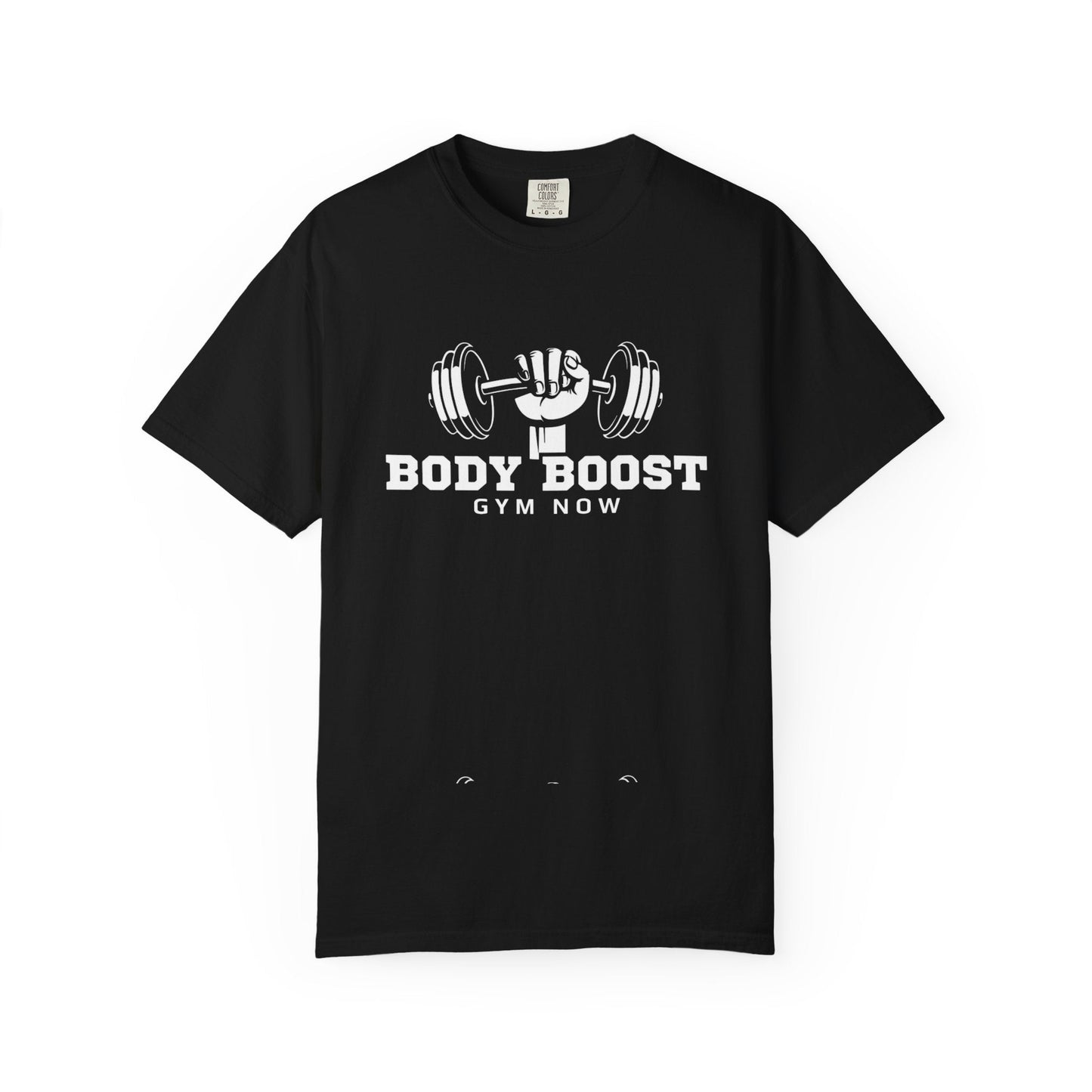 Body Boost Gym T-shirt, Workout Tee, Fitness Apparel, Gift for Gym Lovers, Motivational Shirt, Unisex Activewear Printify