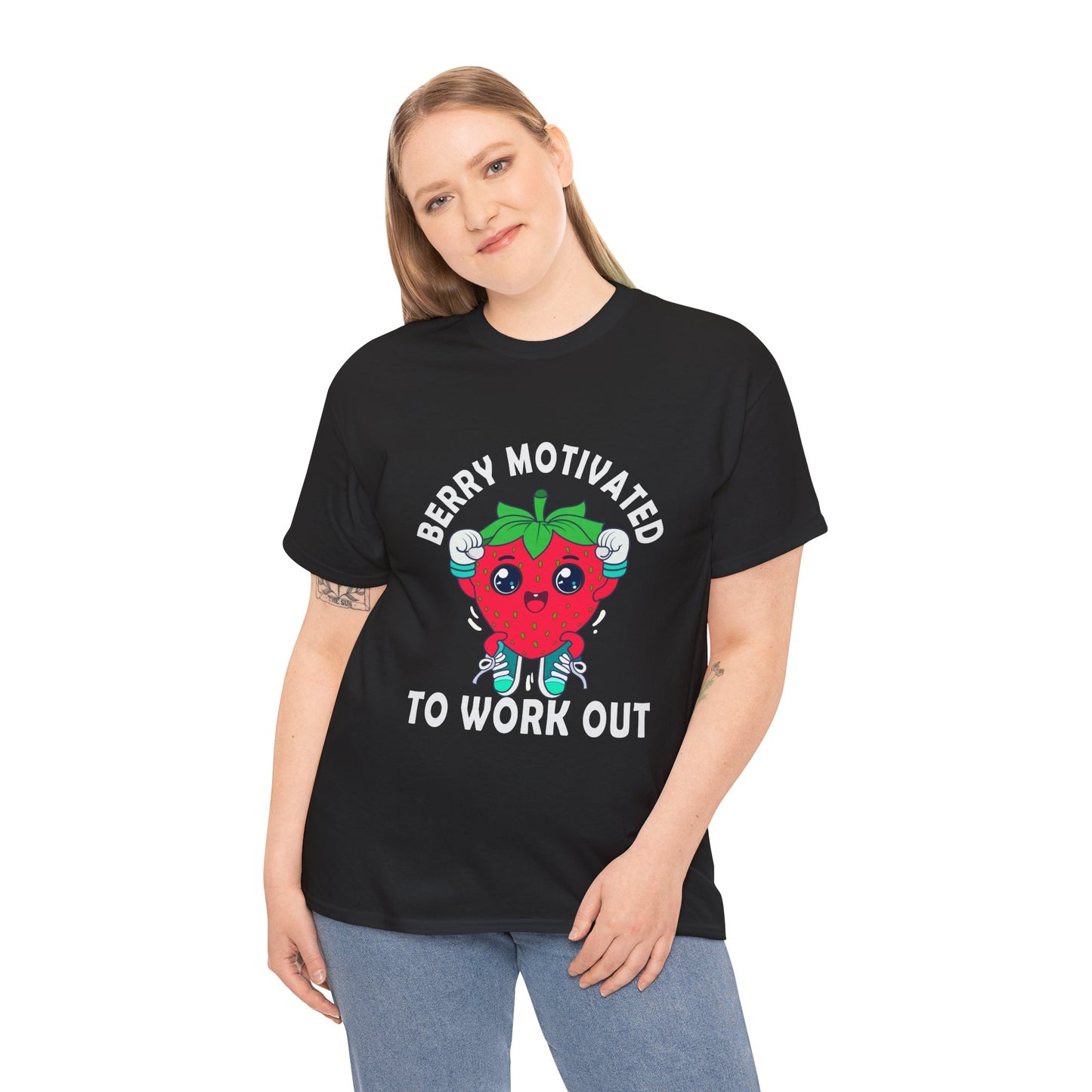 Berry Motivated To Work Out T-Shirt