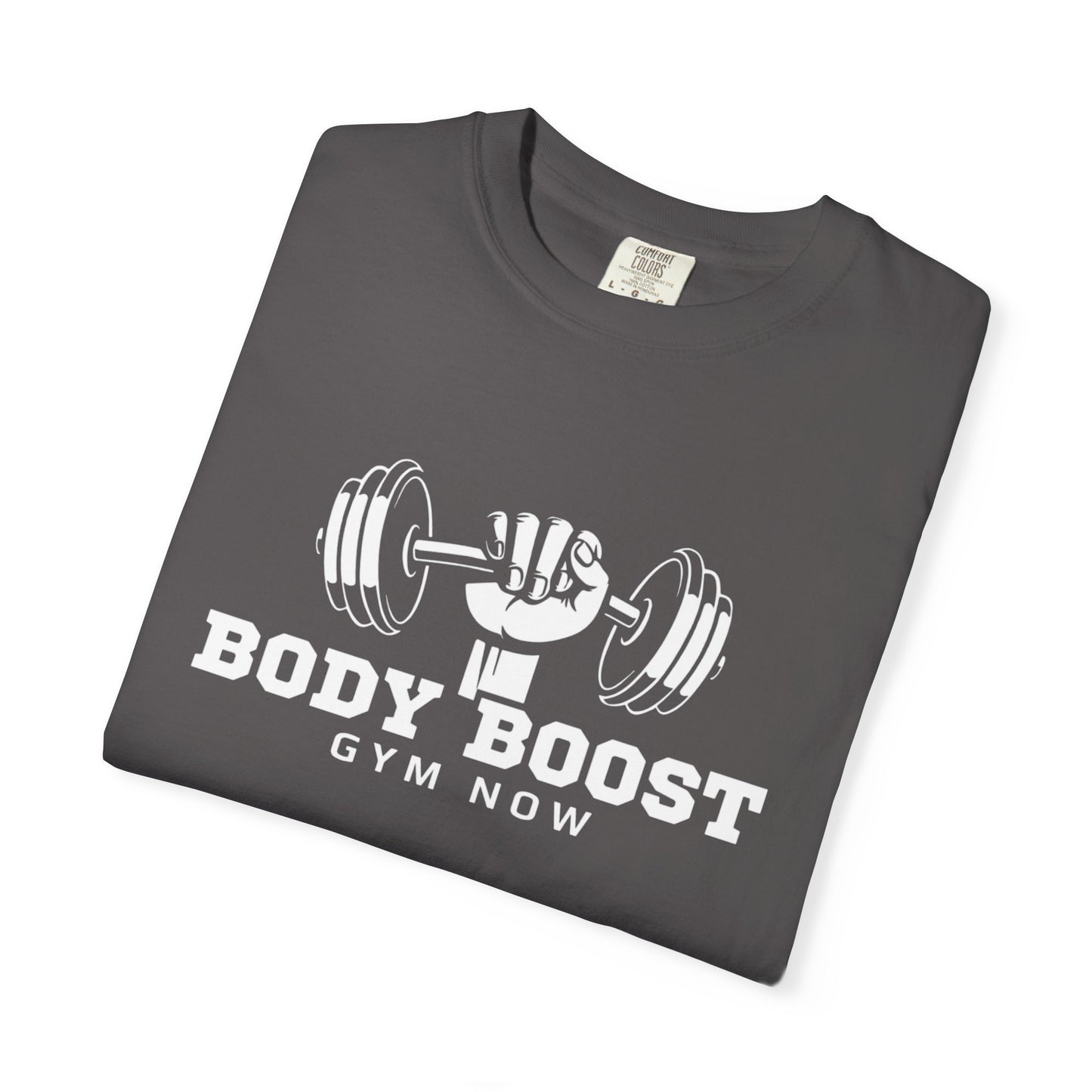 Body Boost Gym T-shirt, Workout Tee, Fitness Apparel, Gift for Gym Lovers, Motivational Shirt, Unisex Activewear