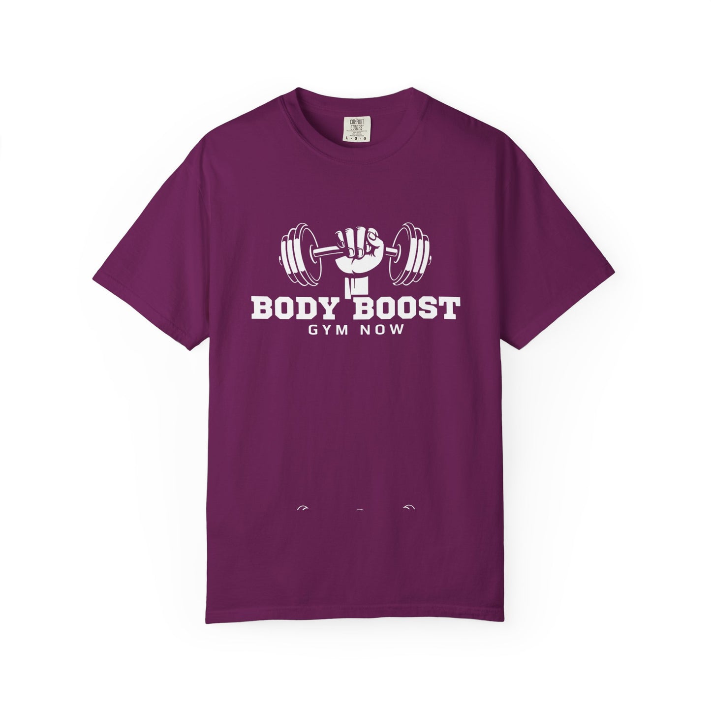 Body Boost Gym T-shirt, Workout Tee, Fitness Apparel, Gift for Gym Lovers, Motivational Shirt, Unisex Activewear