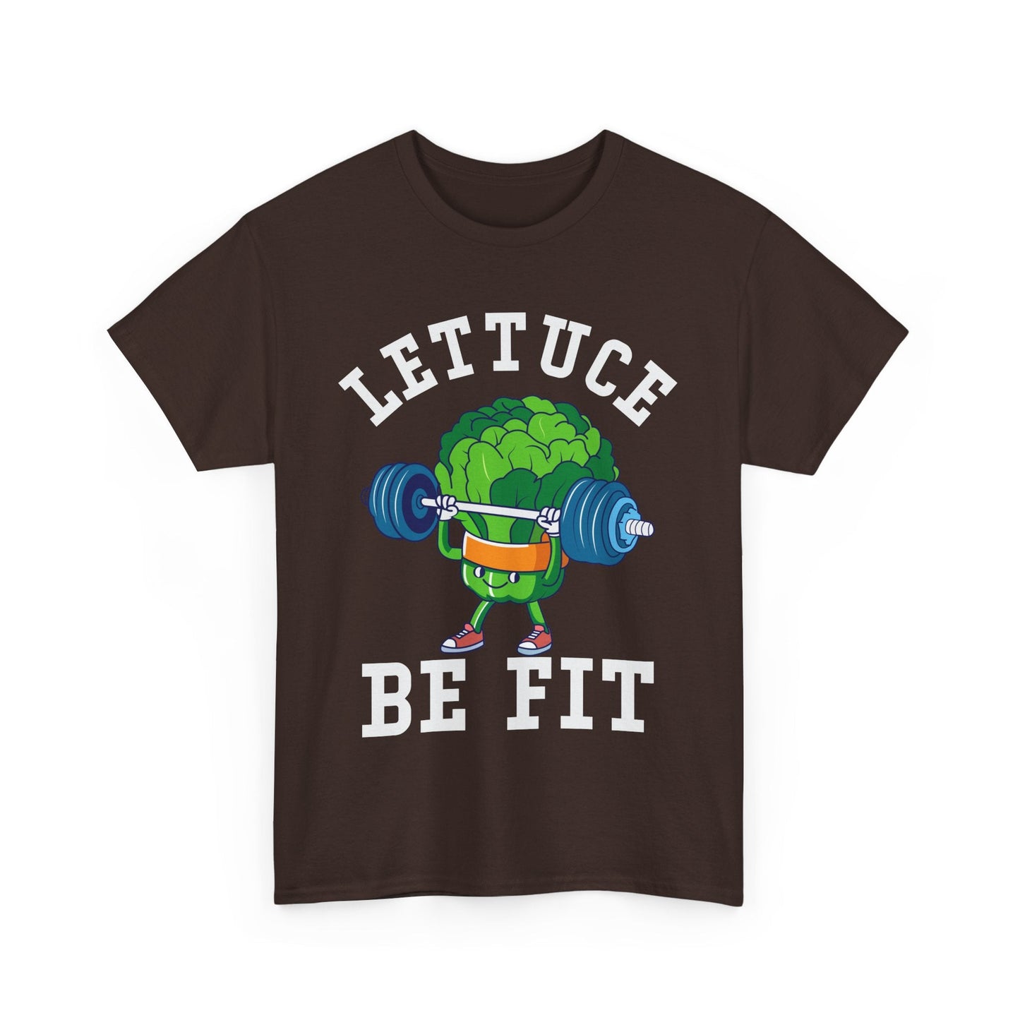 Lettuce Be Fit T-Shirt | Comfortable, Cotton, Fitness Enthusiast Printify
