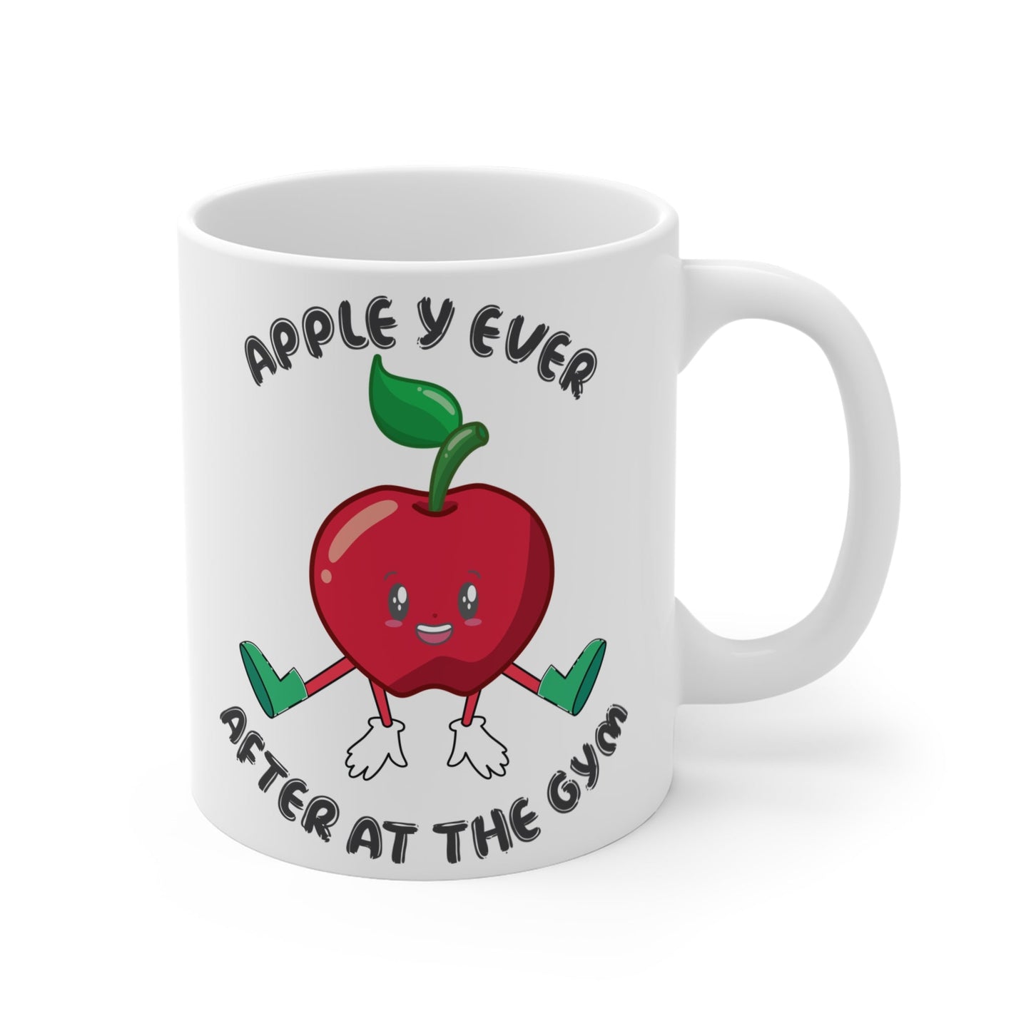 "Appley Ever After At The Gym" Mug Printify