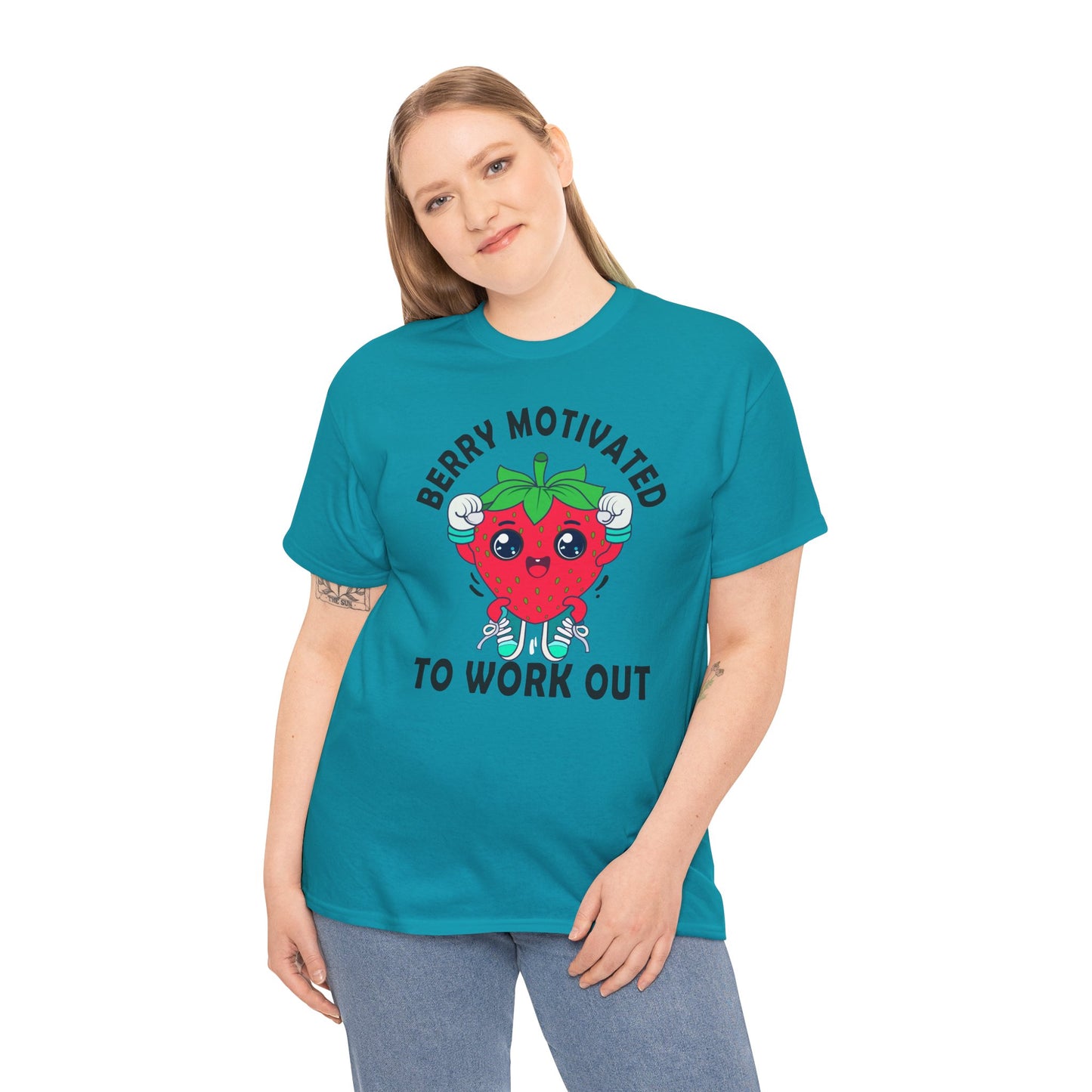Berry Motivated To Work Out T-Shirt