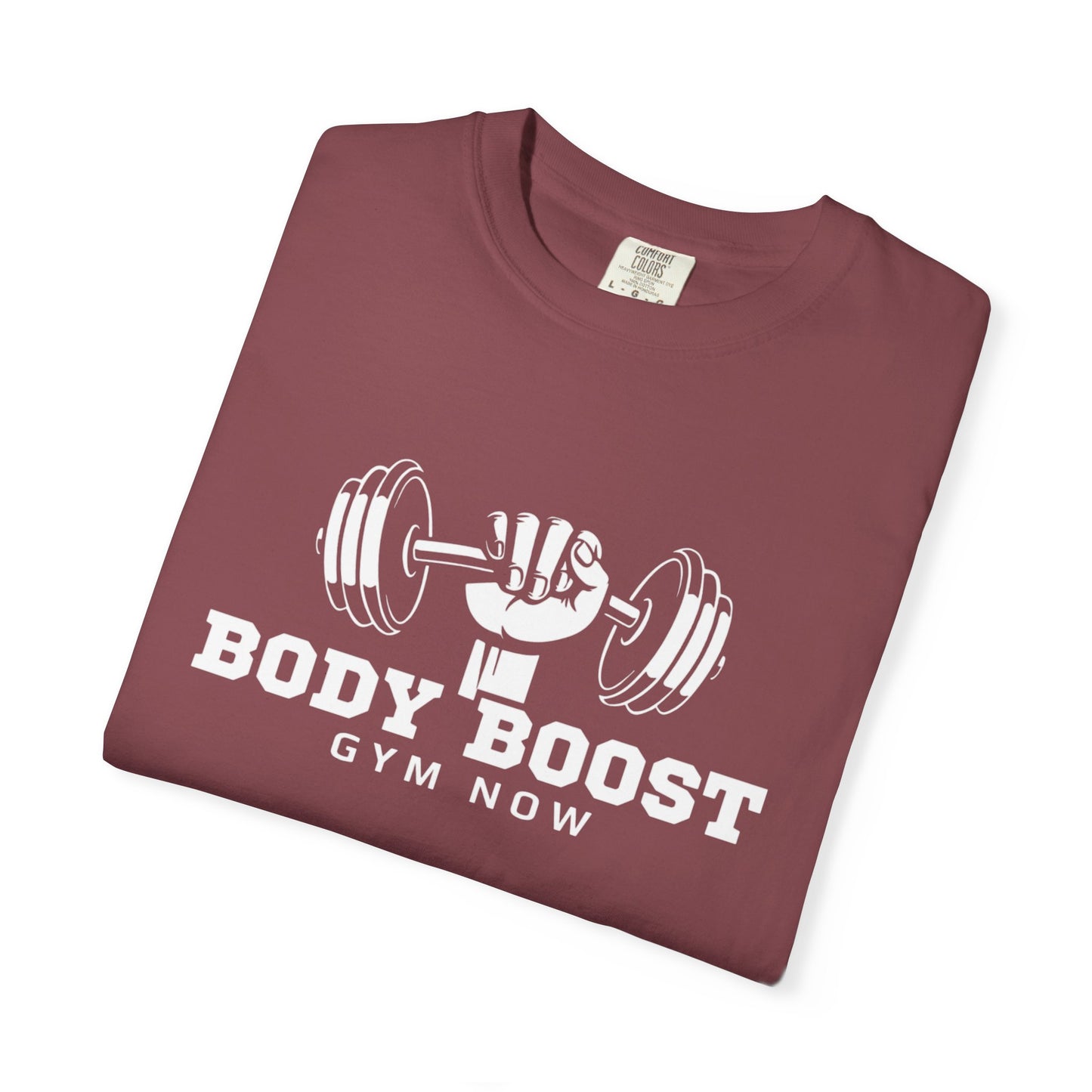 Body Boost Gym T-shirt, Workout Tee, Fitness Apparel, Gift for Gym Lovers, Motivational Shirt, Unisex Activewear