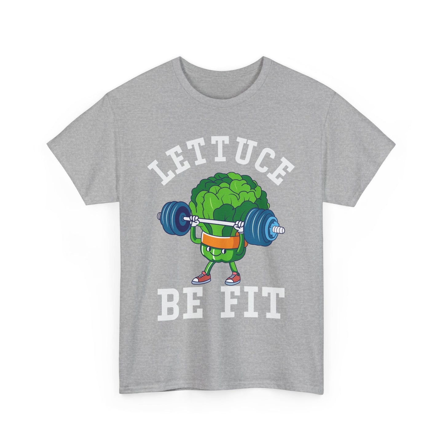 Lettuce Be Fit T-Shirt | Comfortable, Cotton, Fitness Enthusiast Printify