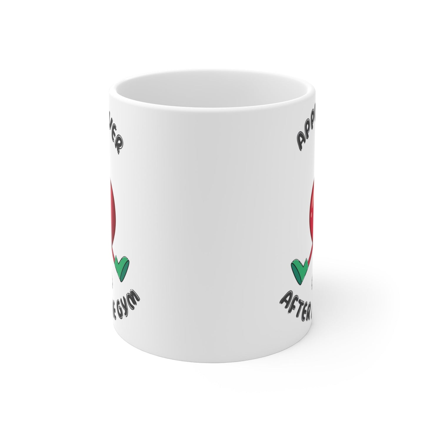 "Appley Ever After At The Gym" Mug Printify