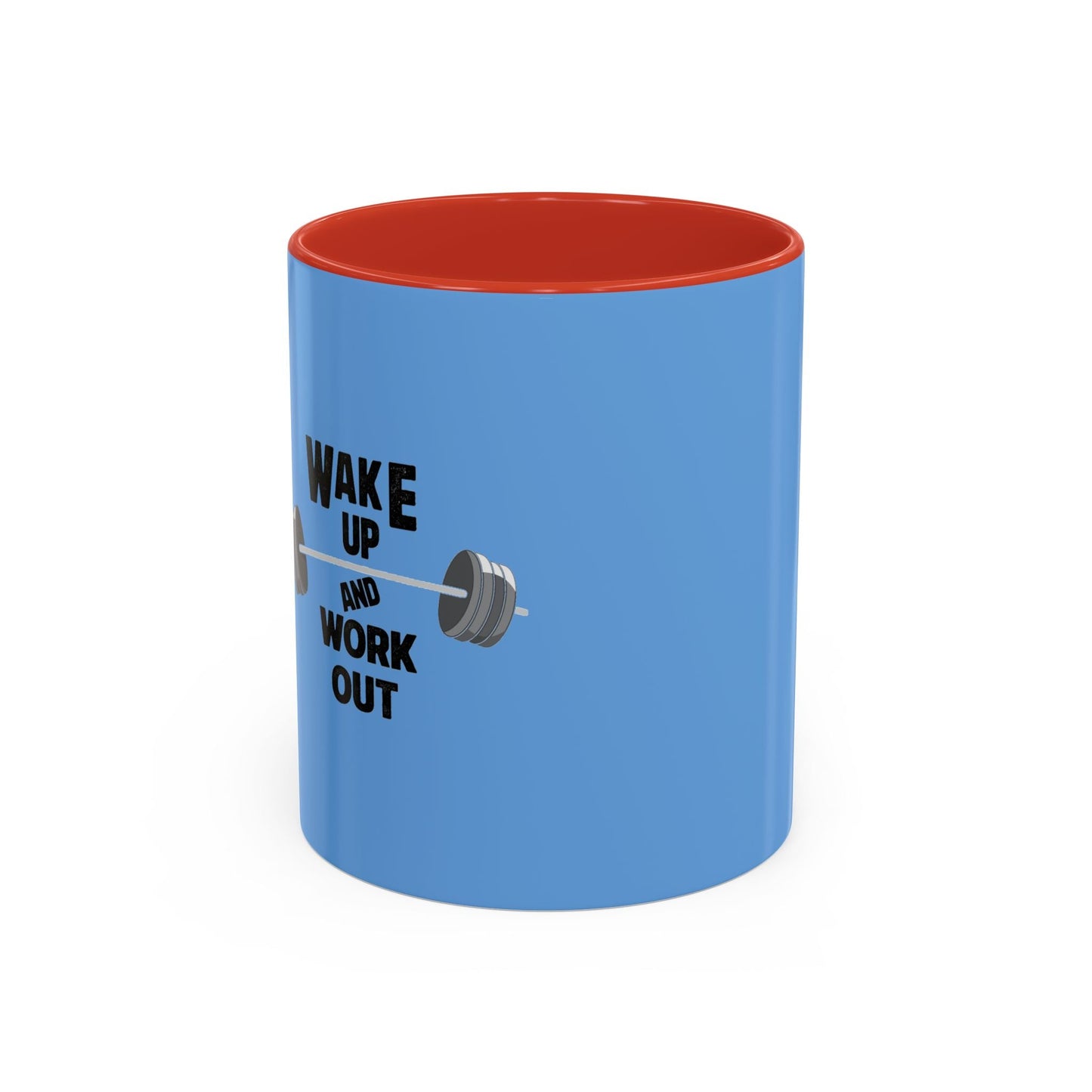Wake Up and Work Out - Coffee Mug, Workout Enthusiasts Printify