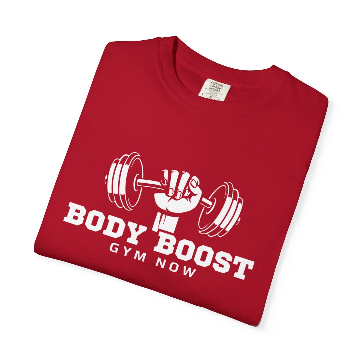 Body Boost Gym T-shirt, Workout Tee, Fitness Apparel, Gift for Gym Lovers, Motivational Shirt, Unisex Activewear