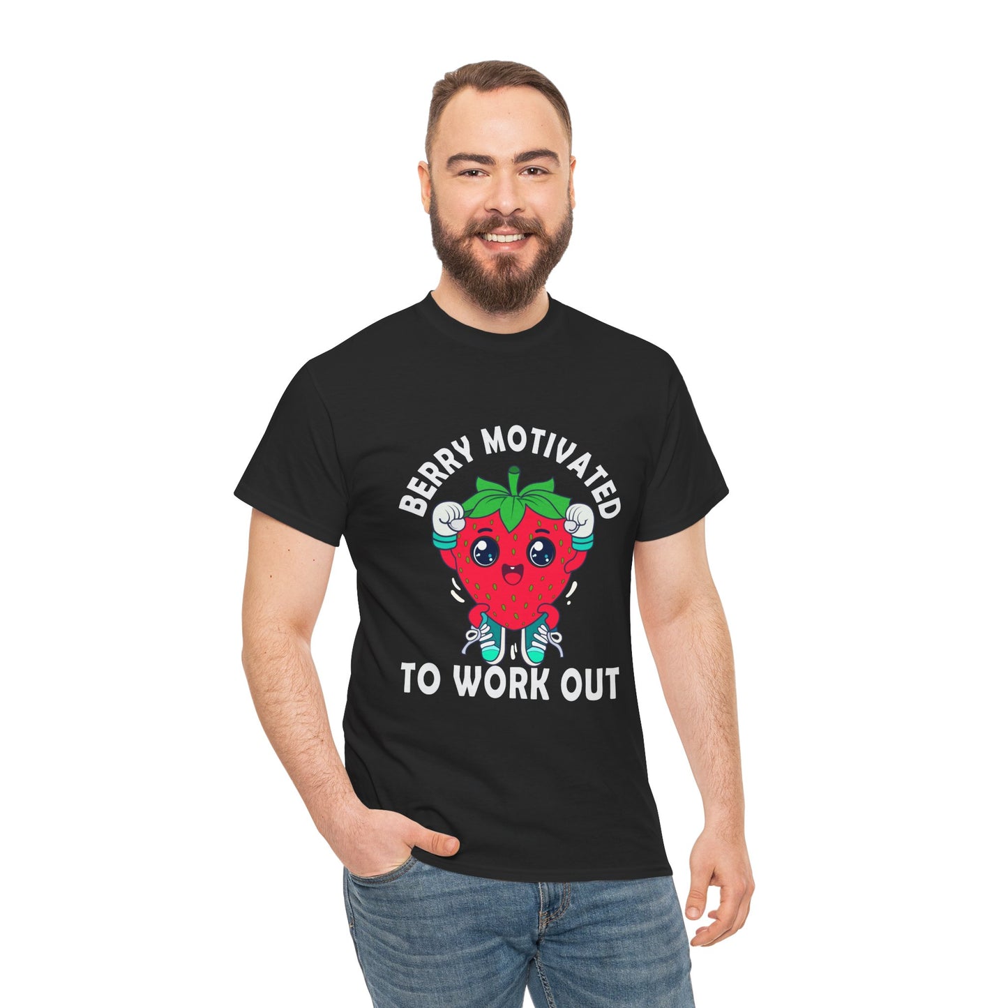 Berry Motivated To Work Out T-Shirt