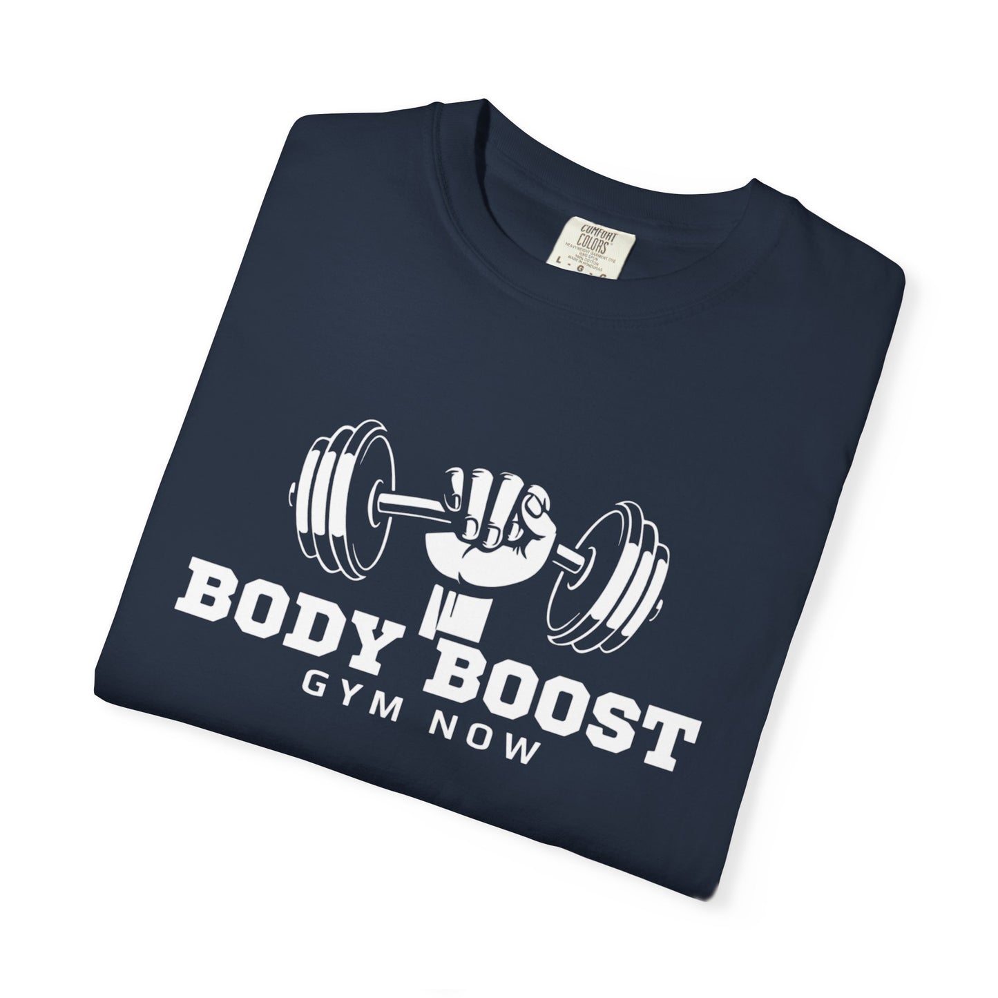 Body Boost Gym T-shirt, Workout Tee, Fitness Apparel, Gift for Gym Lovers, Motivational Shirt, Unisex Activewear