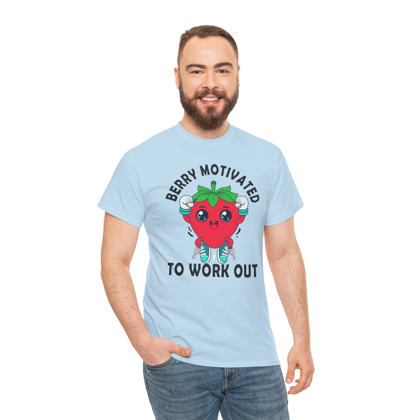 Berry Motivated To Work Out T-Shirt