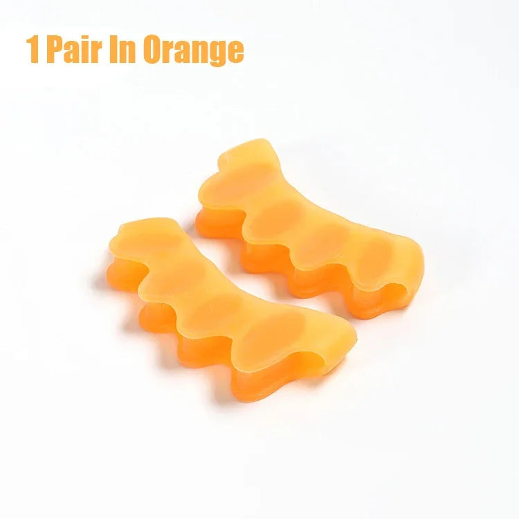 Toe Separator | Doctor Recommended | Correct Foot and Bunion Pain, Plantar Fasciitis, Toe Straightener to Improve Functional Mobility Diet and Exercise