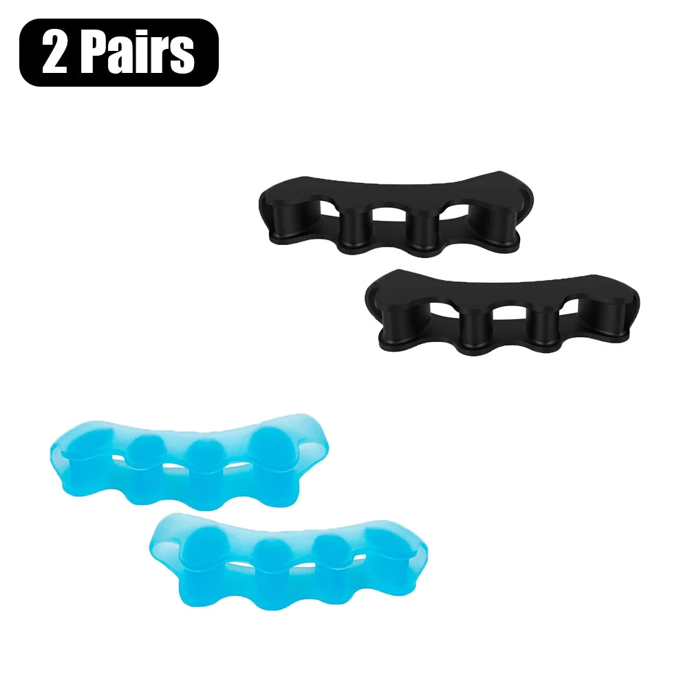 Toe Separator | Doctor Recommended | Correct Foot and Bunion Pain, Plantar Fasciitis, Toe Straightener to Improve Functional Mobility Diet and Exercise