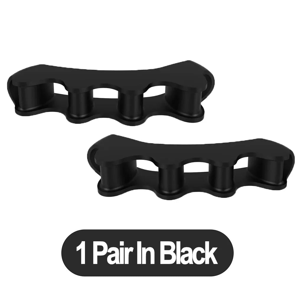 Toe Separator | Doctor Recommended | Correct Foot and Bunion Pain, Plantar Fasciitis, Toe Straightener to Improve Functional Mobility Diet and Exercise
