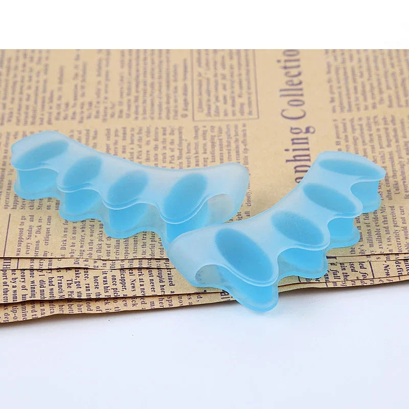 Toe Separator | Doctor Recommended | Correct Foot and Bunion Pain, Plantar Fasciitis, Toe Straightener to Improve Functional Mobility Diet and Exercise