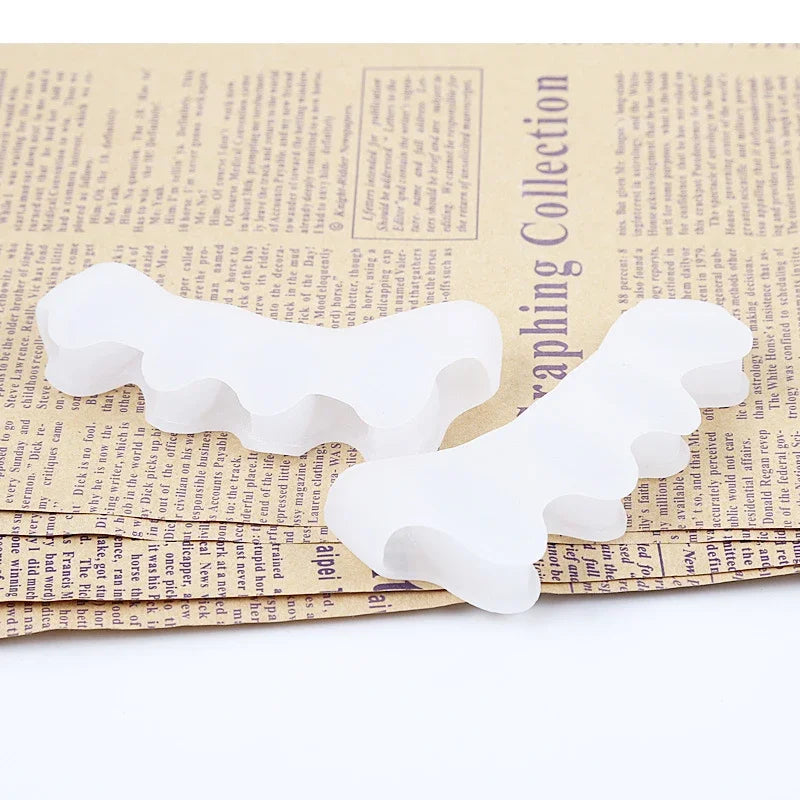 Toe Separator | Doctor Recommended | Correct Foot and Bunion Pain, Plantar Fasciitis, Toe Straightener to Improve Functional Mobility Diet and Exercise