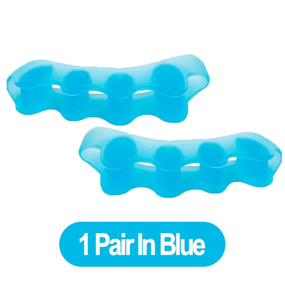 Toe Separator | Doctor Recommended | Correct Foot and Bunion Pain, Plantar Fasciitis, Toe Straightener to Improve Functional Mobility Diet and Exercise