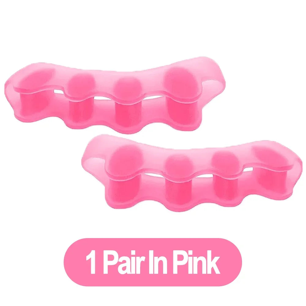 Toe Separator | Doctor Recommended | Correct Foot and Bunion Pain, Plantar Fasciitis, Toe Straightener to Improve Functional Mobility Diet and Exercise