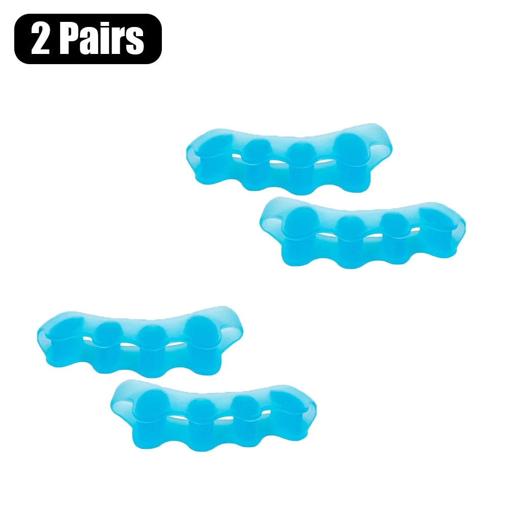 Toe Separator | Doctor Recommended | Correct Foot and Bunion Pain, Plantar Fasciitis, Toe Straightener to Improve Functional Mobility Diet and Exercise