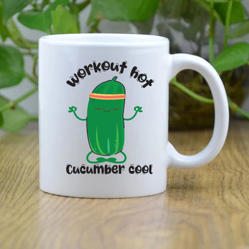 Workout Hot, Cucumber Cool Printify