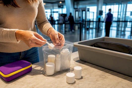 Traveler packing supplements for airport security