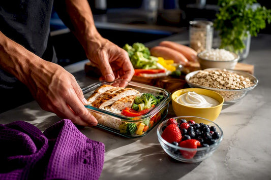 High-protein meal ingredients for weekly prep