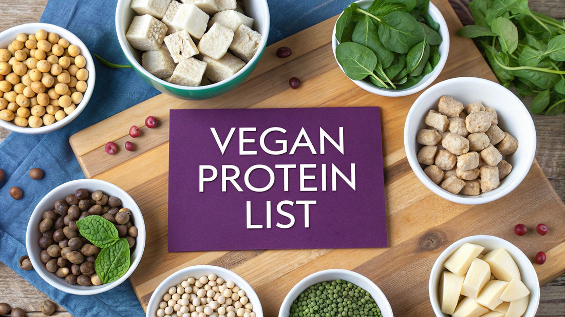 The Ultimate 2025 Vegan Protein Sources List (Top 12)