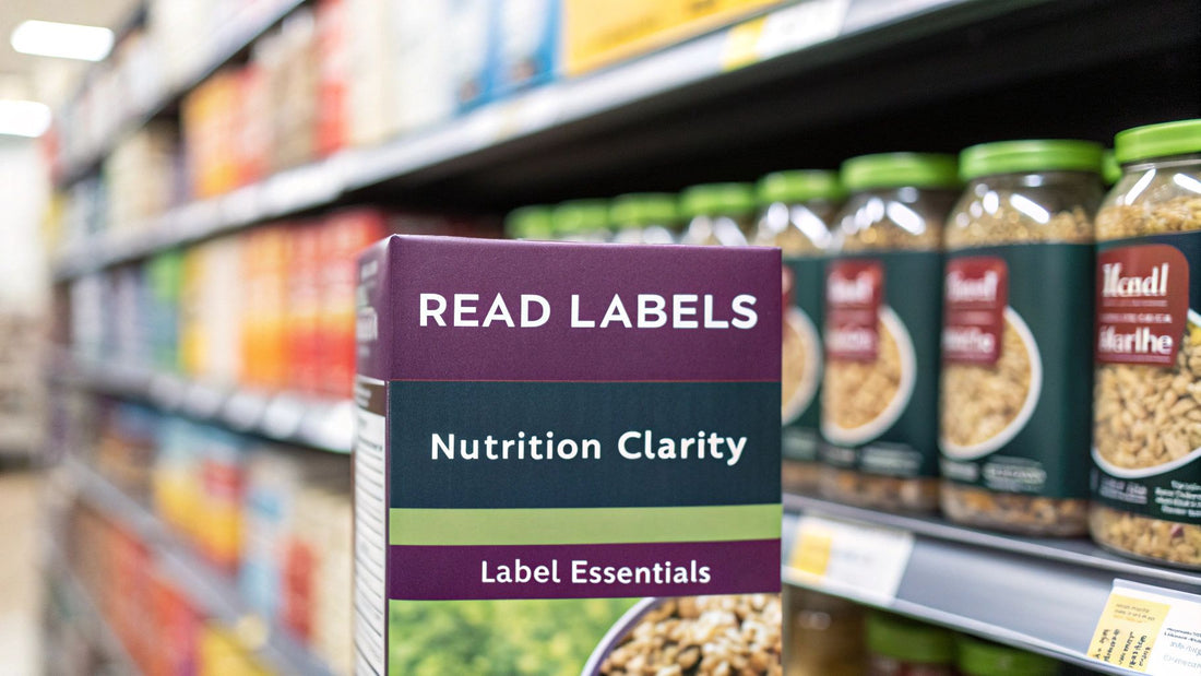 How to Read Nutrition Labels Easily for Better Food Choices