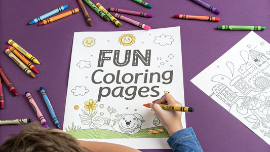 Unlocking Joy Fun Coloring Pages For Kids