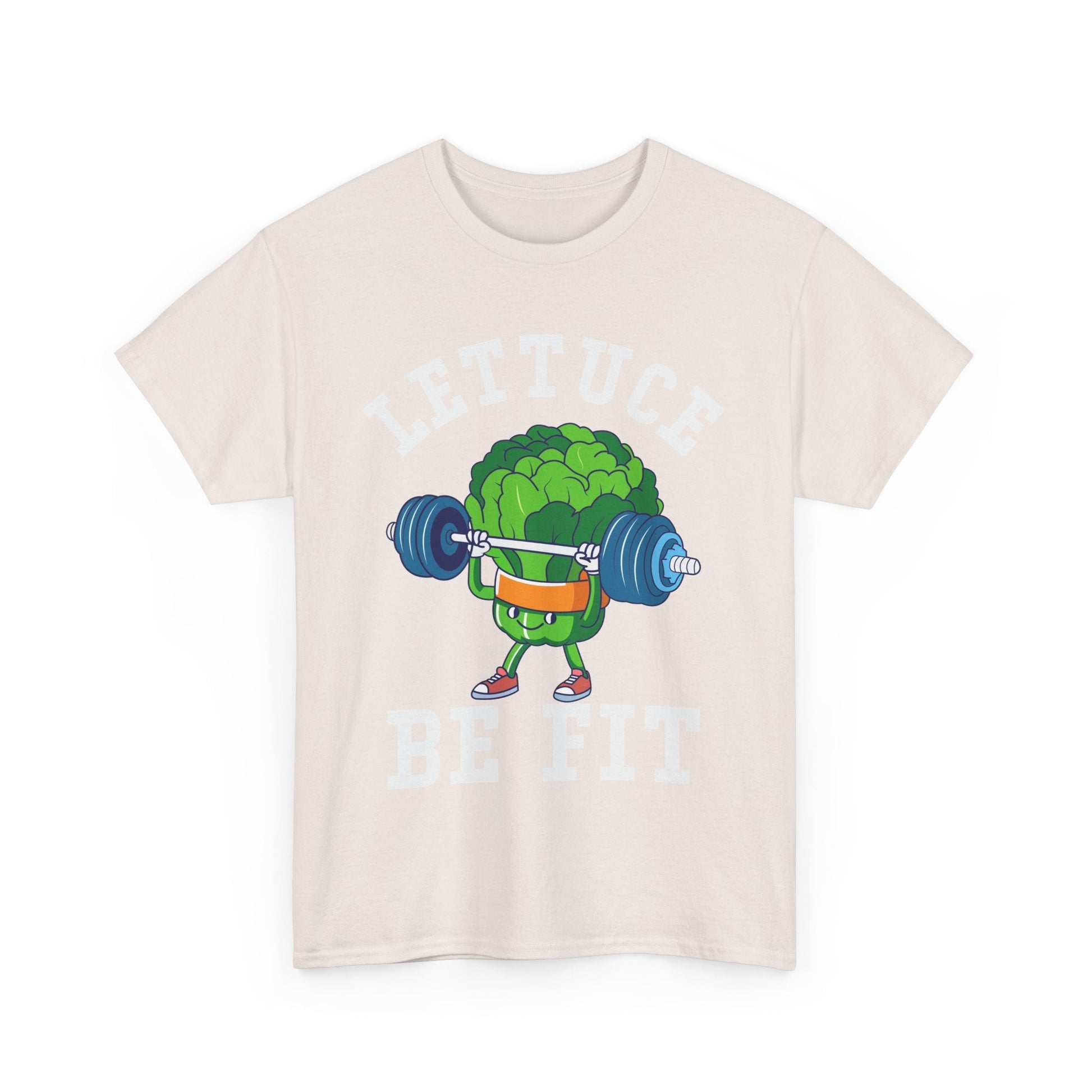 Lettuce Be Fit T-Shirt | Comfortable, Cotton, Fitness Enthusiast Printify