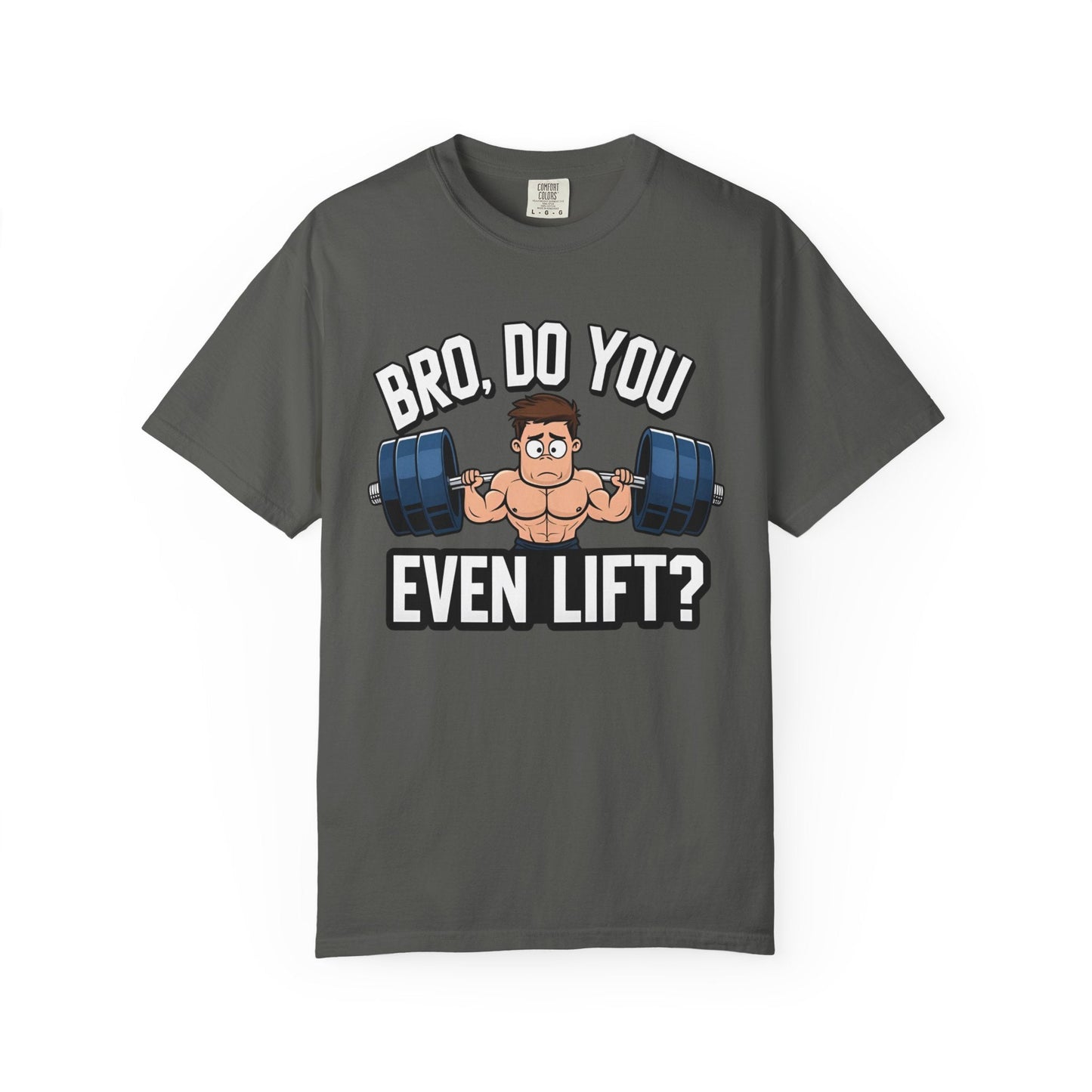 BRO, DO YOU EVEN LIFT?  Text with a guy squatting barbell weight