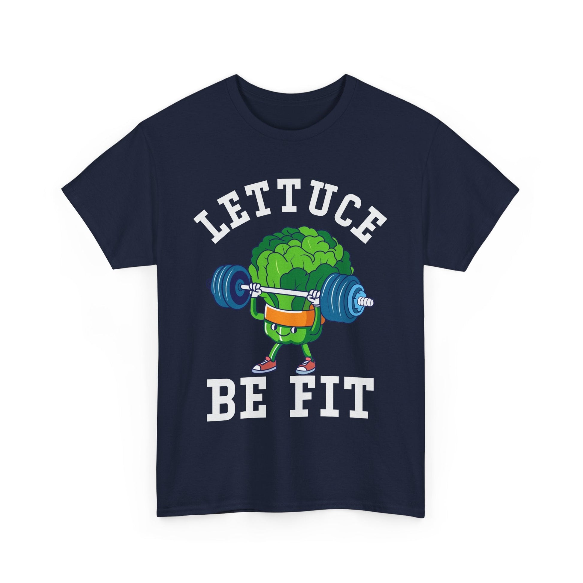 Lettuce Be Fit T-Shirt | Comfortable, Cotton, Fitness Enthusiast Printify