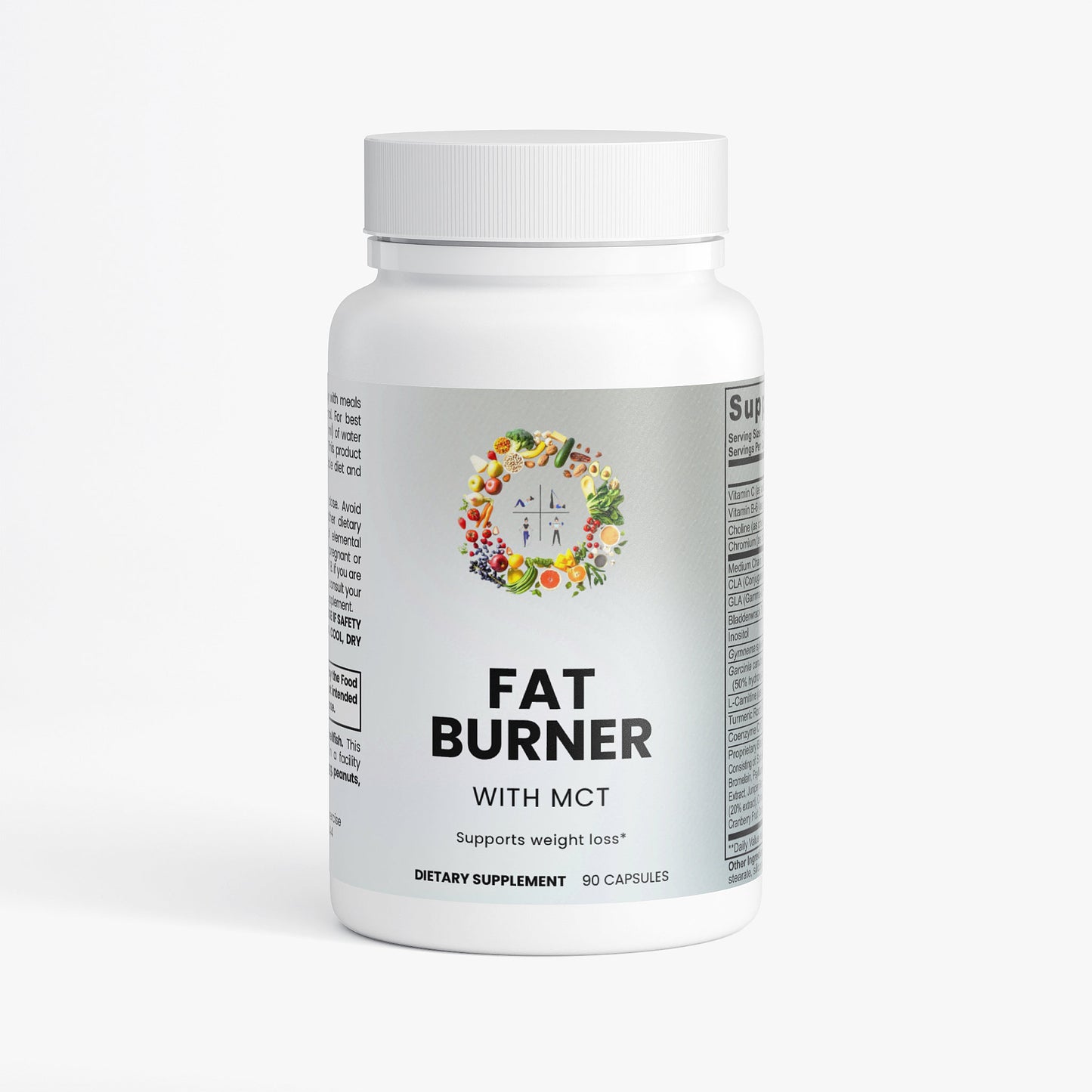 Fat Burner with MCT Diet and Exercise