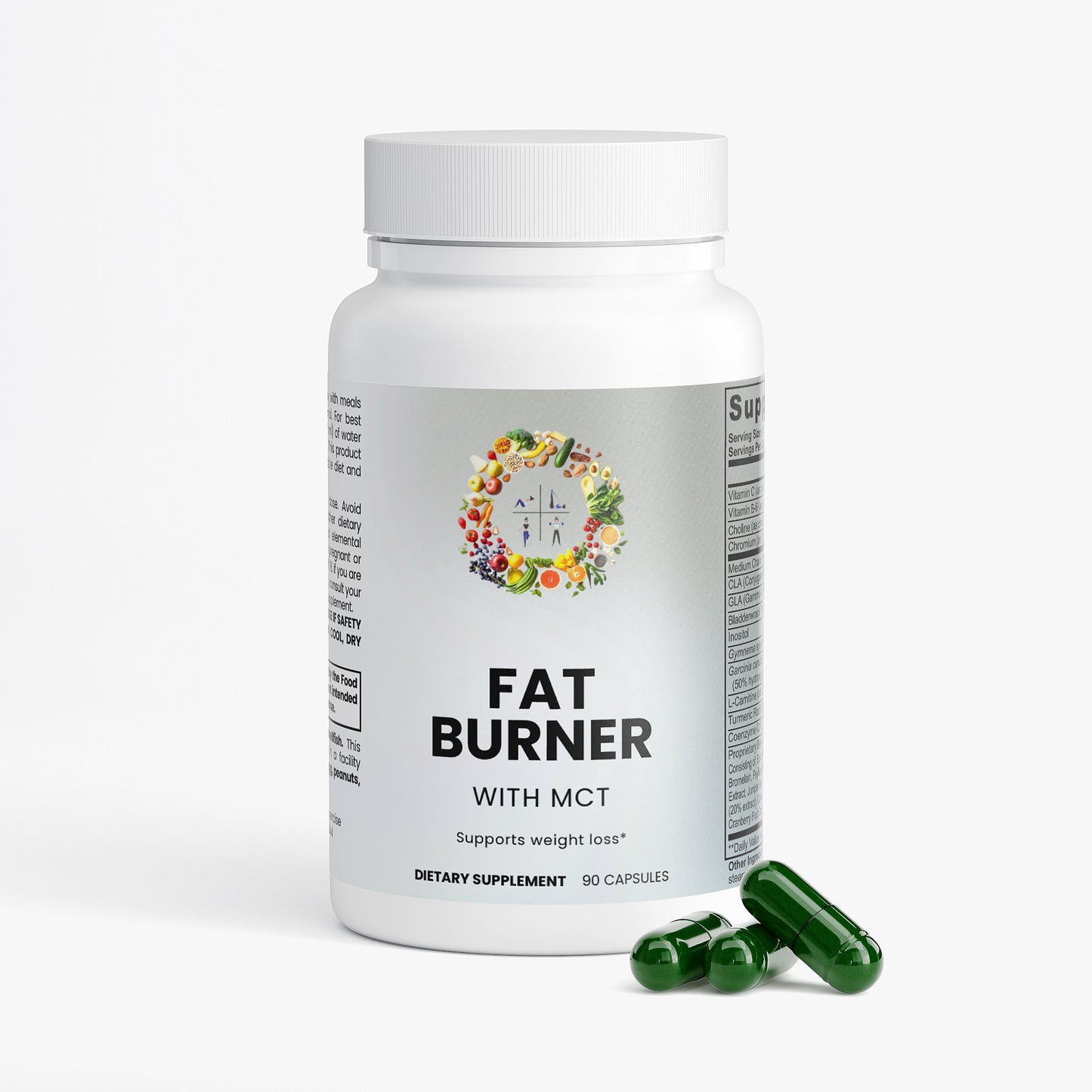 Fat Burner with MCT Diet and Exercise