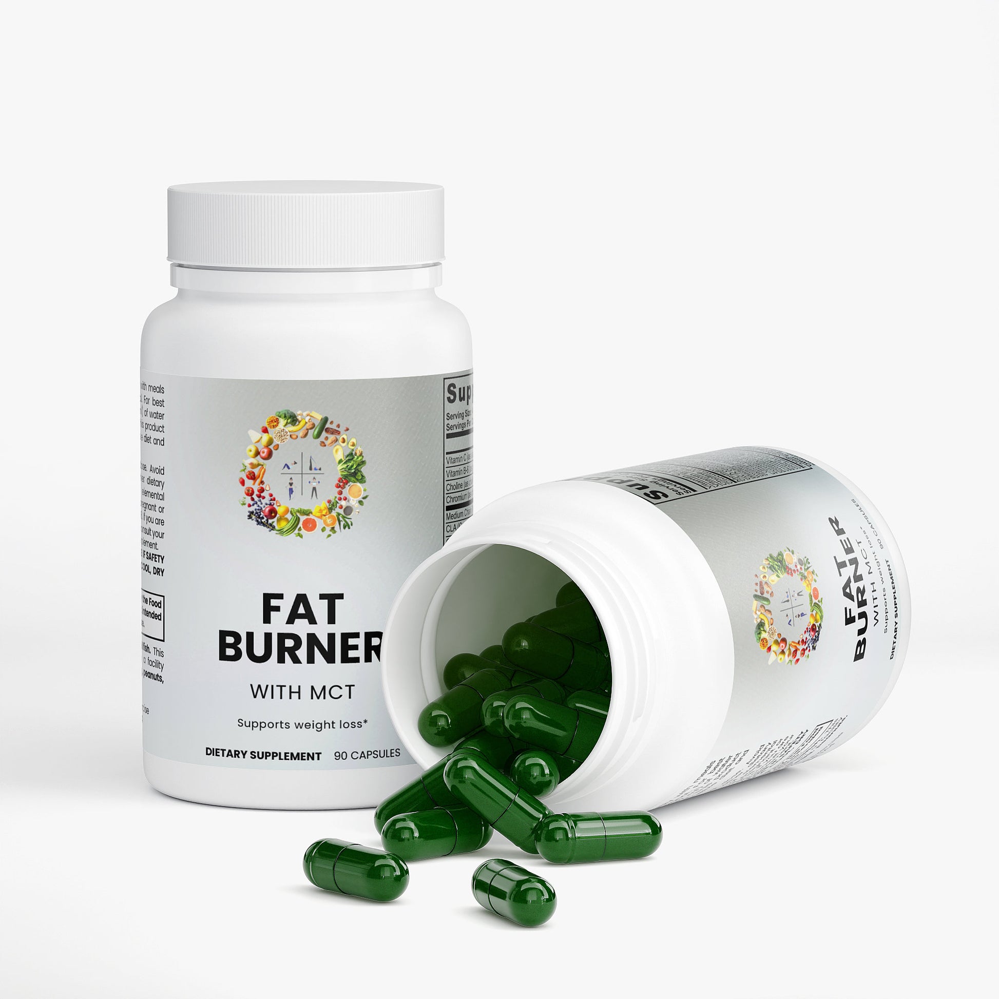 Fat Burner with MCT Diet and Exercise