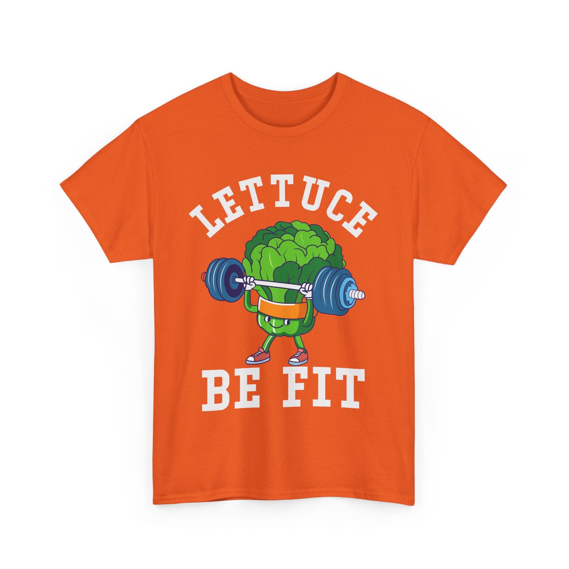 Lettuce Be Fit T-Shirt | Comfortable, Cotton, Fitness Enthusiast Printify