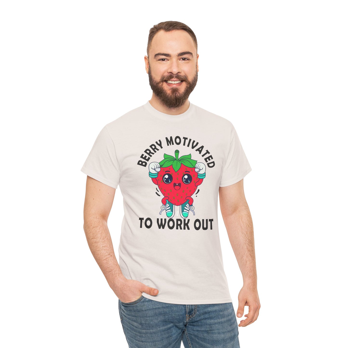 Berry Motivated To Work Out T-Shirt