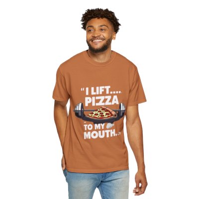 Funny Pizza Workout T-Shirt, Gift for Gym Lovers, Unisex Tee, Fitness Humor Shirt, Pizza Lover Gift, Motivational Tee